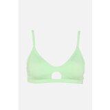Trendyol Green Textured Fabric Bikini Top Eponuda