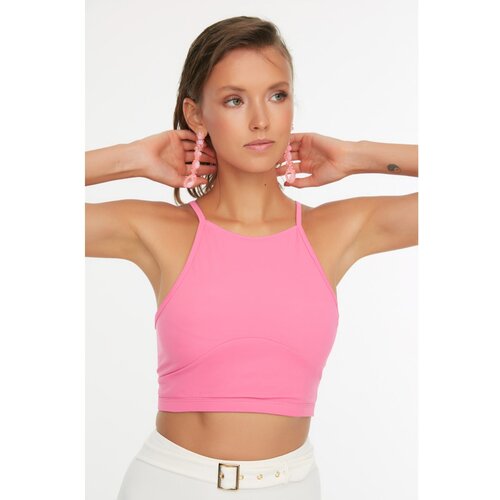 Trendyol Pink Halter Neck Bikini Top Eponuda