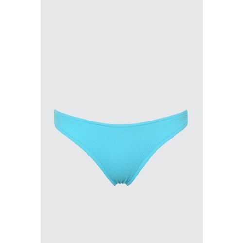 Trendyol Plavo Teksturirano Bikini Dno Bela Svetloplava EPonuda