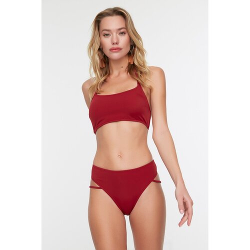 Trendyol Ecru Piping Detailed Bikini Bottoms Eponuda