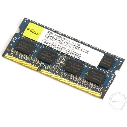 Elixir Sodimm Ddr Gb Mhz M S G Cb Hg N Cg Dodatna Memorija Za