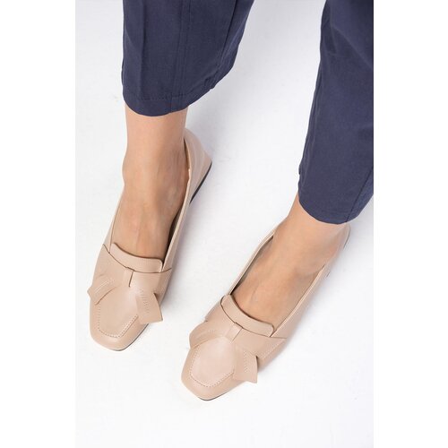 Mio Gusto Brenda Nude Women S Boots With Short Heels Eponuda
