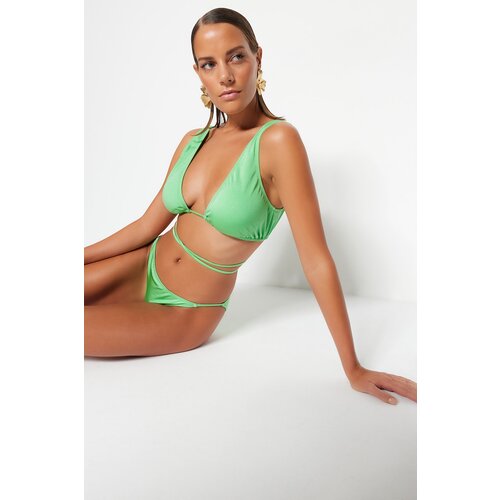 Trendyol Bikini Set Green Plain Eponuda