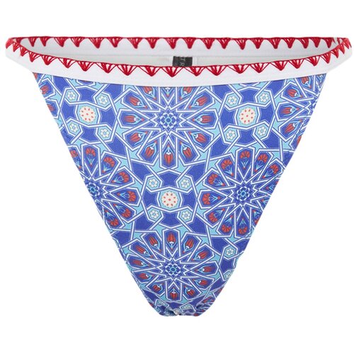 Trendyol Bikini Bottom Blue Geometric Pattern Eponuda