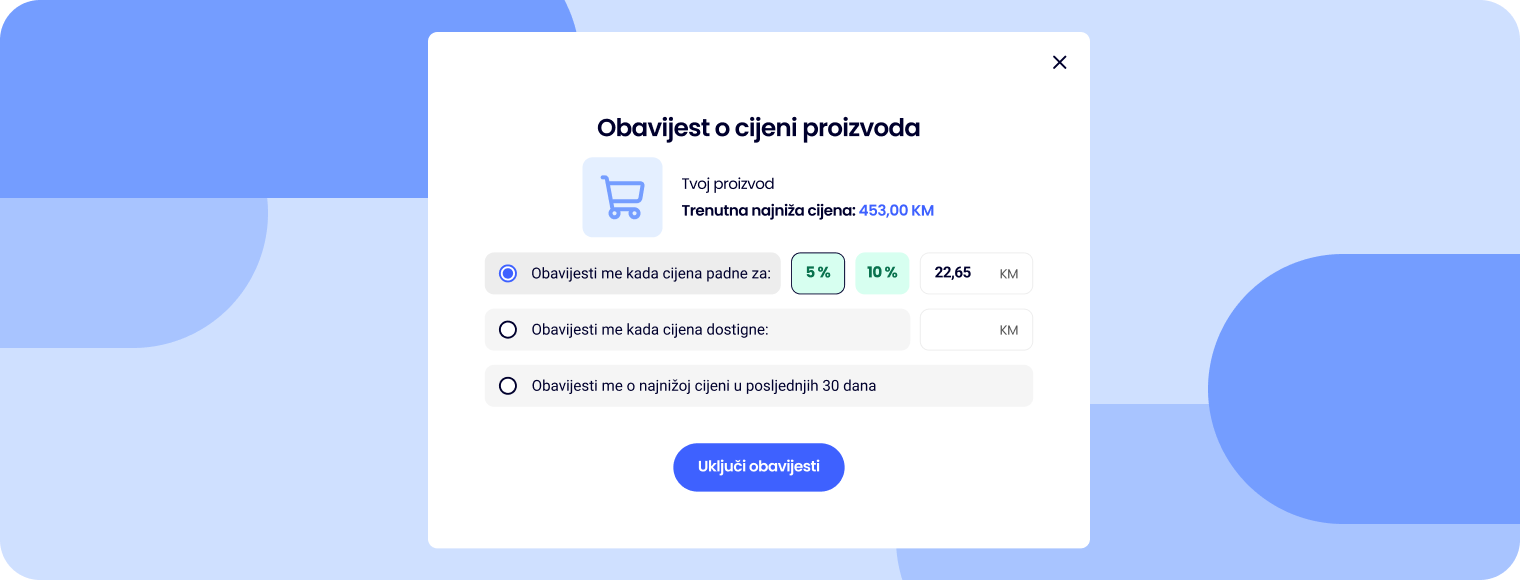 Obavještenje o padu cijene: da ne provjeravaš ručno