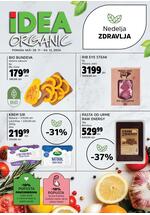 Idea organic - nedelja zdravlja Katalog Akcija