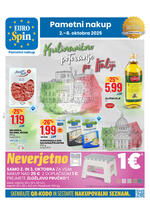 Eurospin tedenski letak Katalog Akcija