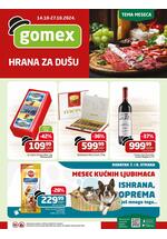 Gomex katalog hrana Katalog Akcija