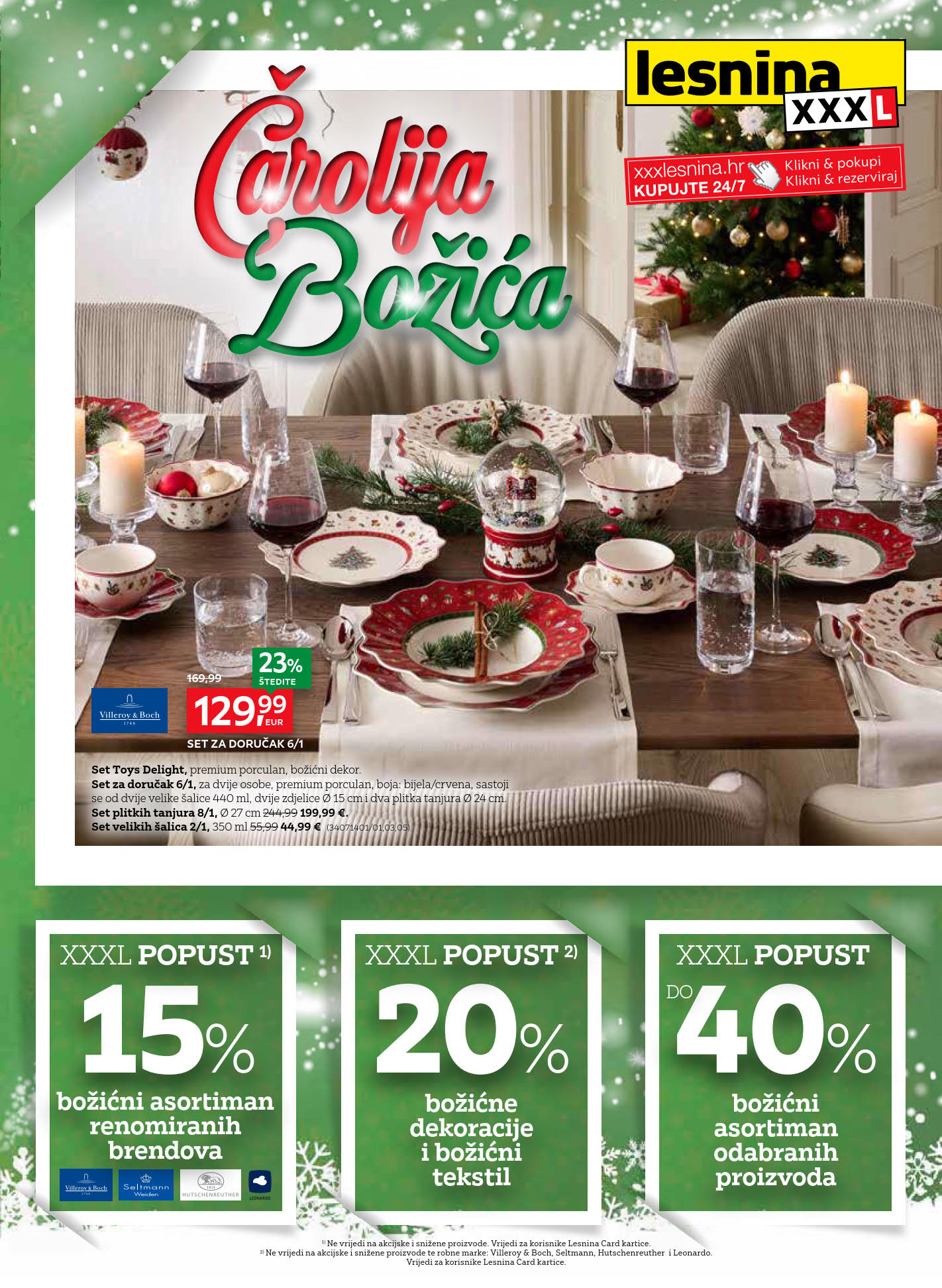 Lesnina XXXL katalog akcija Katalog Akcija