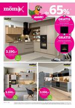 Mömax katalog - Do -65% na izbrane kuhinje po naročilu