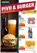 Metro pivo & burger Katalog Akcija