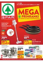 Spar mega prihranki Katalog Akcija