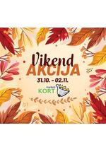 Kort marketi vikend akcija Katalog Akcija