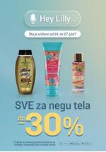 Lilly Drogerie katalog akcija