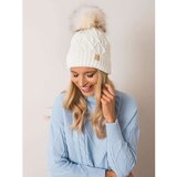 Fashion Hunters Women's cap RUE PARIS Ecru | Shoptok.si
