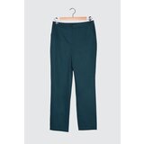 Trendyol Emerald Green High Waist Cigarette Pants | shoptok.hr