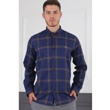 Dewberry G656 MEN'S SHIRT-LACİVERT- COFFEE | shoptok.hr