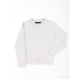 Fashion Hunters Light gray basic hooded sweatshirt for young people cene