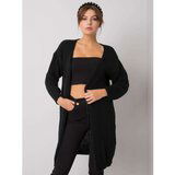 Fashion Hunters OH BELLA Black knitted cardigan Cene