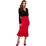 Makover Ženska suknja K025 crna Crveno Cene