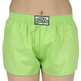 STYX Children's shorts classic rubber green (J1069) Cene