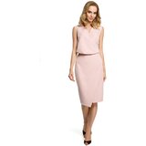 Made Of Emotion Woman's Dress M395 Powder | Shoptok.si