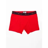 Fashion Hunters Red men's boxer shorts
