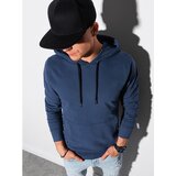 Ombre Clothing Men's hooded sweatshirt B1147 crna | plava cene