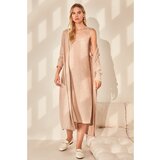 Trendyol Beige Soft Knitted 2-Piece Suit | shoptok.hr