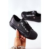 Kesi Children's Leather Sneakers BIG STAR FF374304 Black Cene