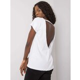 Fashion Hunters White blouse with a neckline at the back Cene