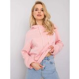 Fashion Hunters Women's light pink hoodie Cene