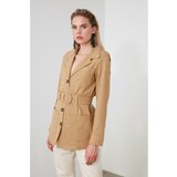 Trendyol Camel Belt Blazer | shoptok.hr