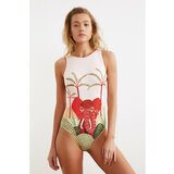 Trendyol Ženski kupaći kostim Tropical Patterned Cijene