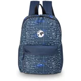 Semiline Unisex's Backpack J4686-2 Navy Blue