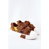 Kesi Children's Sneakers With Velcro Big Star II374017 Camel | Shoptok.si