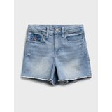 GAP Children's Denim Shorts Hr Shortie - Lt Palm Emb - Girls | shoptok.hr