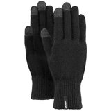 Barts FINE KNITTED TOUCH GLOVES Gloves Black | Shoptok.si