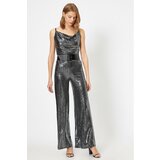 Koton Sequin Waist Elastic Wide Leg Trousers | Shoptok.si