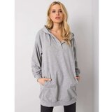 Fashion Hunters Gray women's hoodie Cene