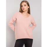 Fashion Hunters Light pink oversize sweater | shoptok.hr