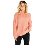 Rip Curl Sweater HIGH LOW CREW SWEATER Brandied Aprico