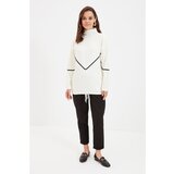 Trendyol Ecru Piping Detailed Hijab Knitwear Sweater Cene