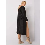 Fashion Hunters Black bouclé coat from Paquita RUE PARIS