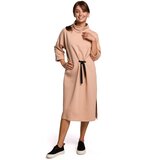 BeWear Ženska haljina B181 smeđa | pink Cene