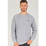 Dewberry V4003 REGLAN ARM MEN'S SWEATSHIRT-GRAY | shoptok.hr