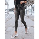 DStreet Women's denim pants KLARA dark gray UY1015