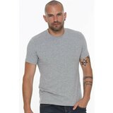Dewberry Muška majica Basic crna | siva Cene