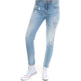 Big Star Ženske hlače 115541 Light Jeans-244 plave | bijela | siva Cene