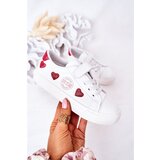 Kesi Children's Leather Sneakers With Velcro BIG STAR HH374001 White | Shoptok.si